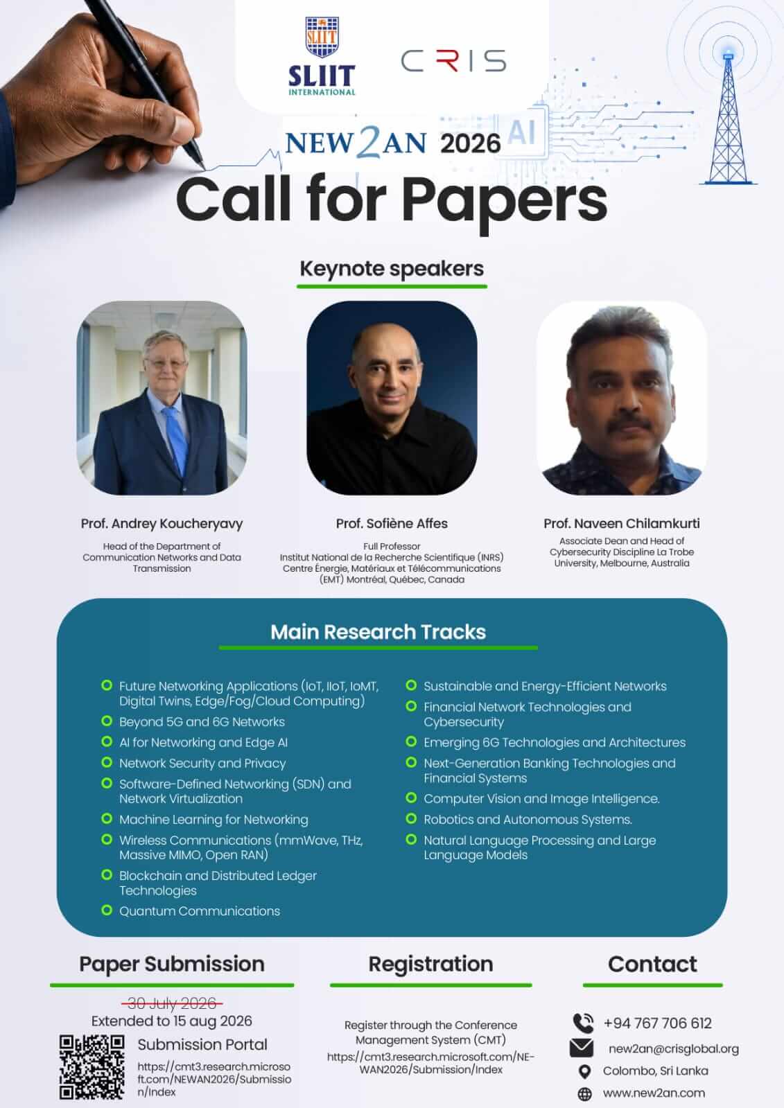 NEW2AN 2026 Call for Papers