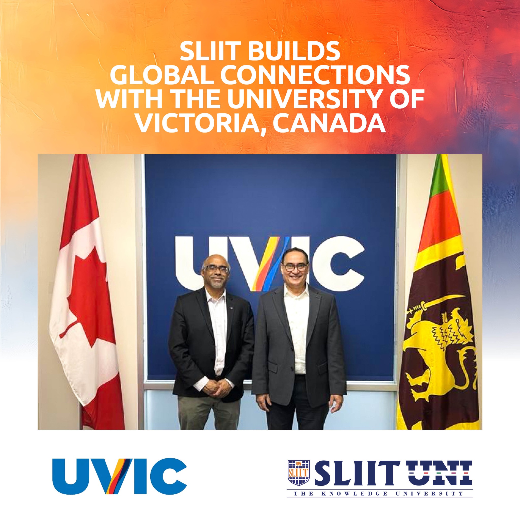 SLIIT Strengthens Global Ties with Visit to University of Victoria, Ca...
