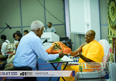 The spiritual engagement session “යෞවනධාම”