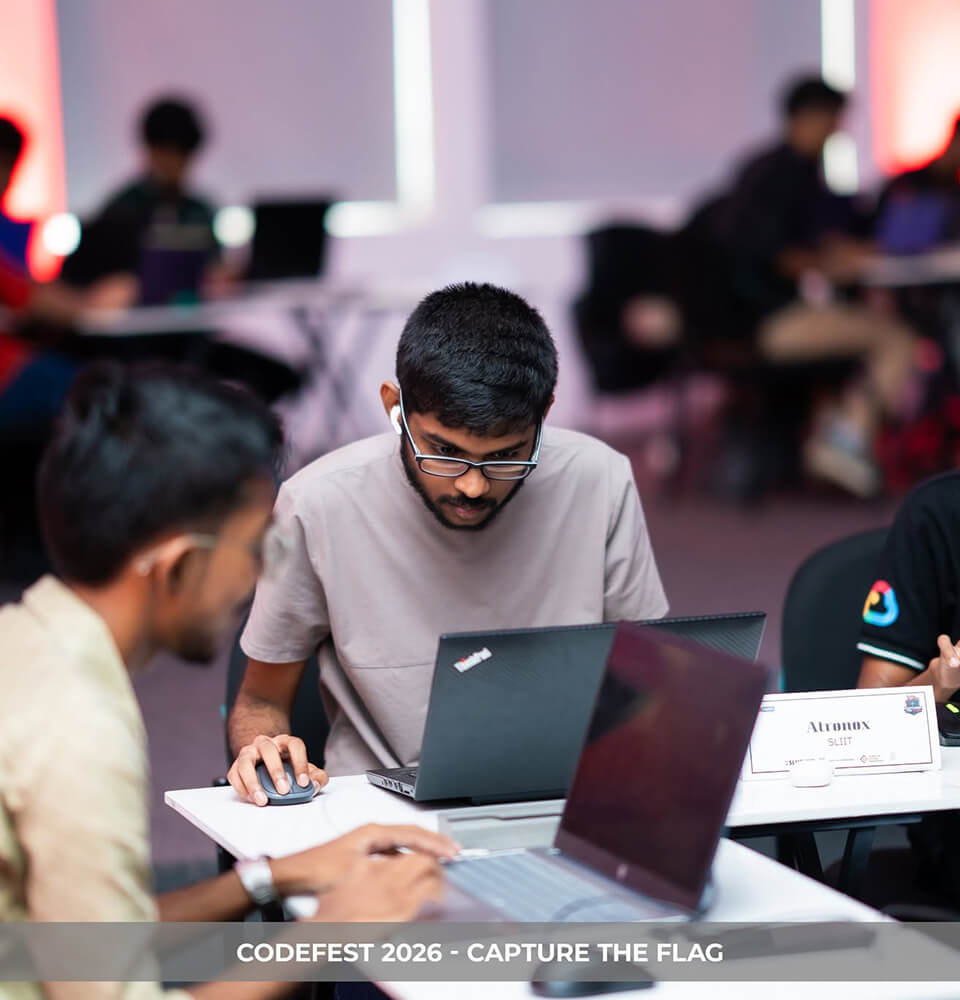 Capture The Flag 2026: Tactical Defense and Exploits at SLIIT CODEFEST