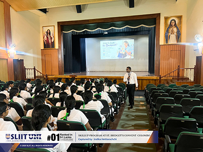 SLIIT Conducts Stress Management Session for Students of St. Bridget’s...