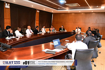 SLIIT Welcomes Curtin Colombo Pro Vice-Chancellor to Strengthen Long-S...