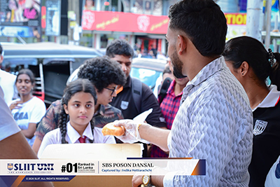 SLIIT Business School Student Community Hosts Annual Poson Dansala